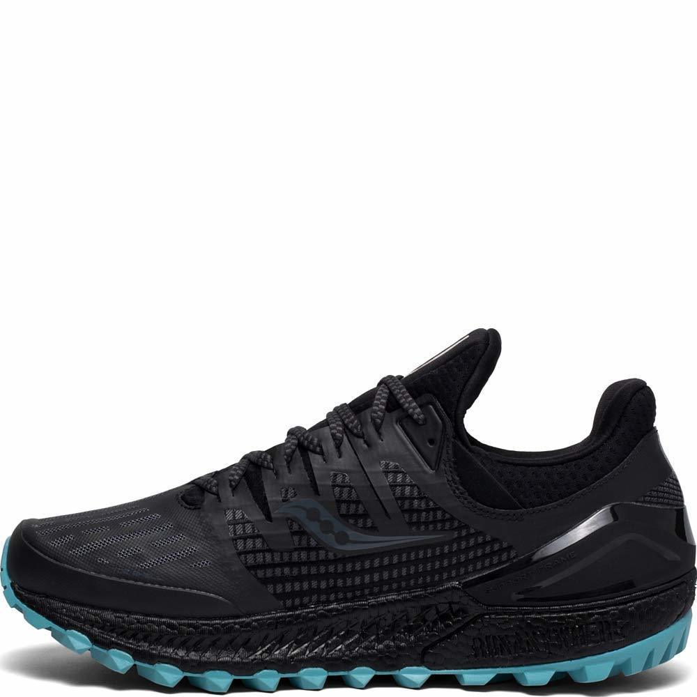 SAUCONY MEN'S XODUS ISO 3 SNEAKER TRAIL RUNNING SHOE GREY/BLACK 11.5 M - Picture 3 of 6